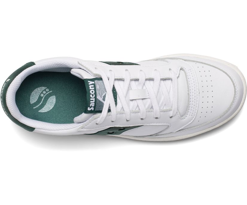 Saucony Jazz Court Women's Originals White / Green | AU 048CTVE